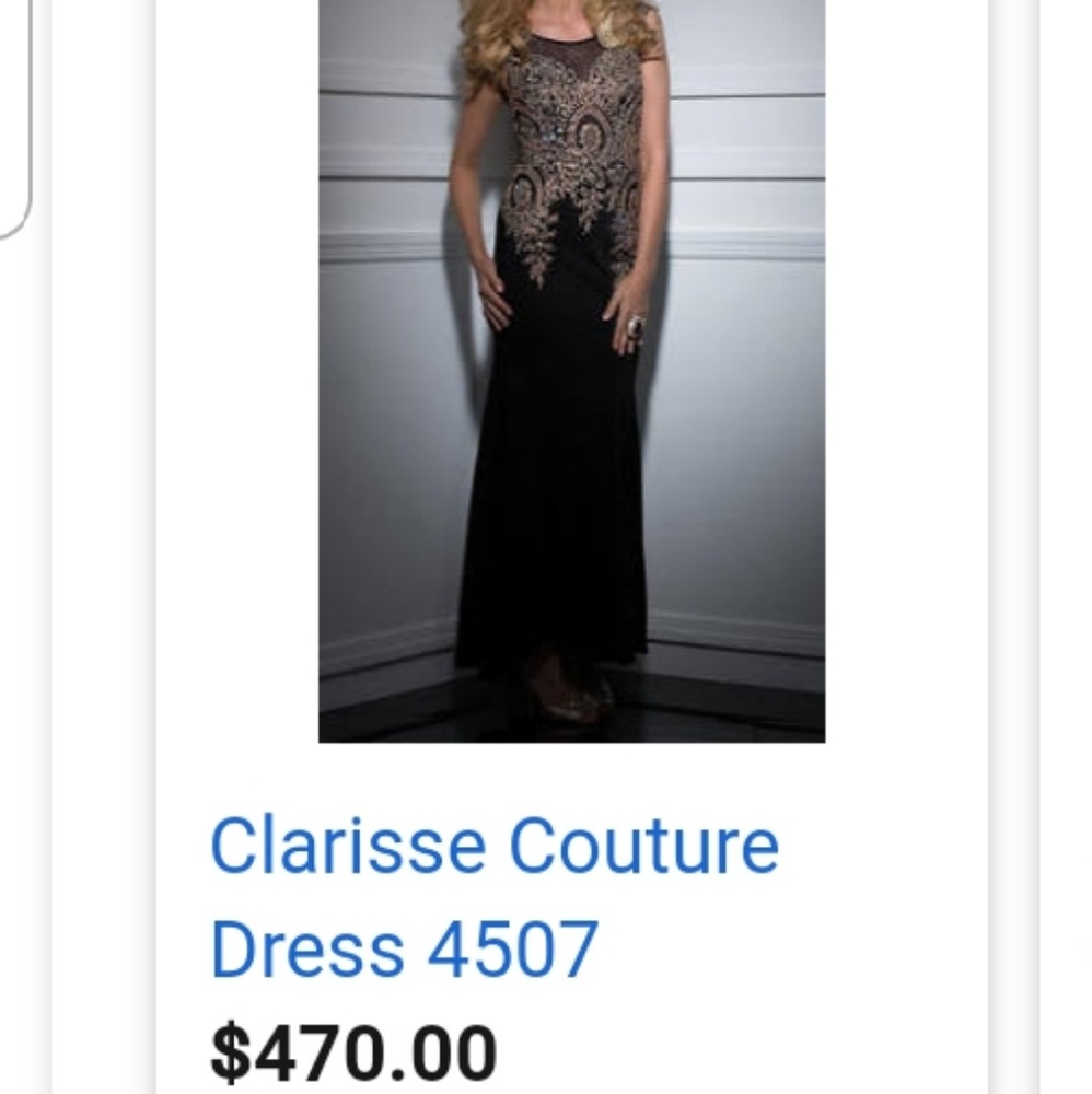 Clarisse Sequin Mesh Formal Gown - image 4